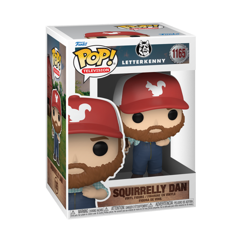 Figura FUNKO POP TELEVISION: LETTERKENNY -SQUIRRELLY DAN