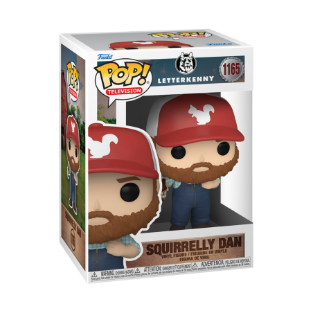 Figura FUNKO POP TELEVISION: LETTERKENNY -SQUIRRELLY DAN
