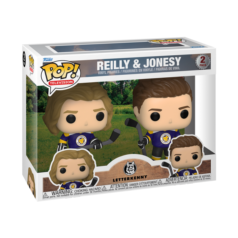 Figura FUNKO POP TELEVISION: LETTERKENNY - 2PK REILLY & JONESY IN JERSEYS