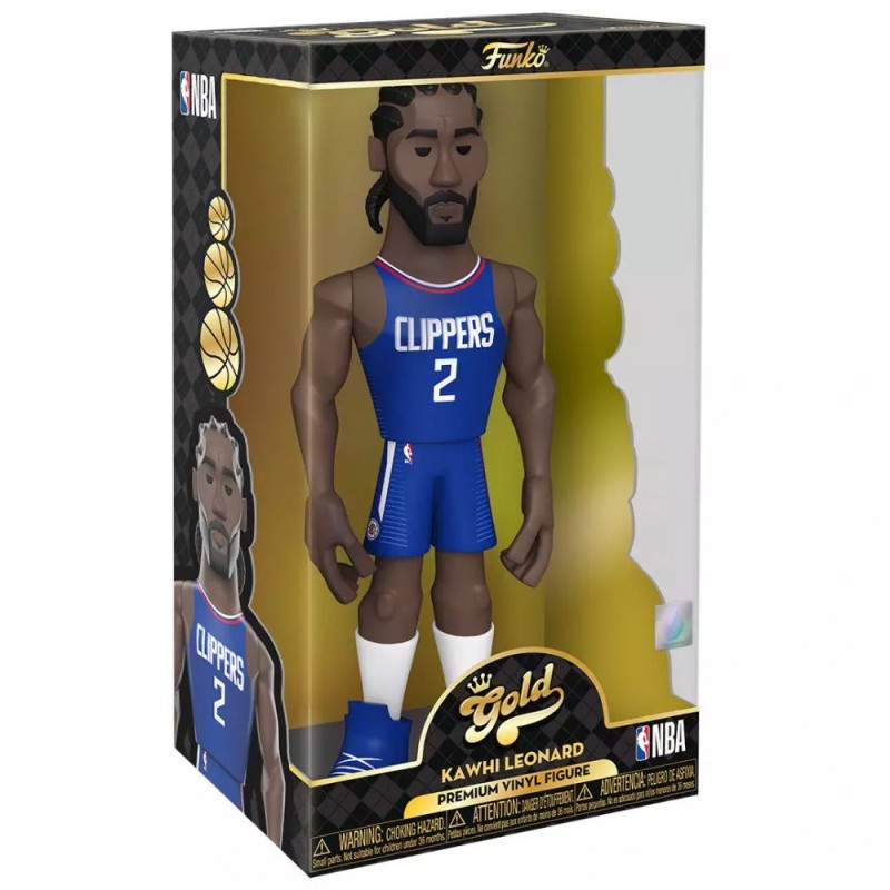 Figura FUNKO GOLD 12" NBA: CLIPPERS- KAWHI LEONARD W/CHASE
