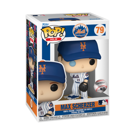 Figura FUNKO POP MLB: METS - MAX SCHERZER (HOME JERSEY)