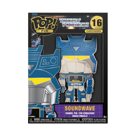 Figura FUNKO POP PIN: TRANSFORMERS - SOUNDWAVE