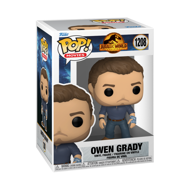 Figura FUNKO POP MOVIES: JURASSIC WORLD 3 - OWEN GRADY