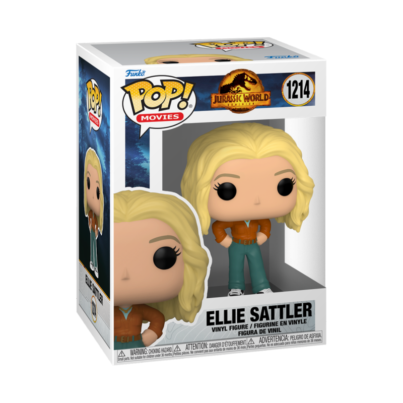 Figura FUNKO POP MOVIES: JURASSIC WORLD 3 - ELLIE SATTLER