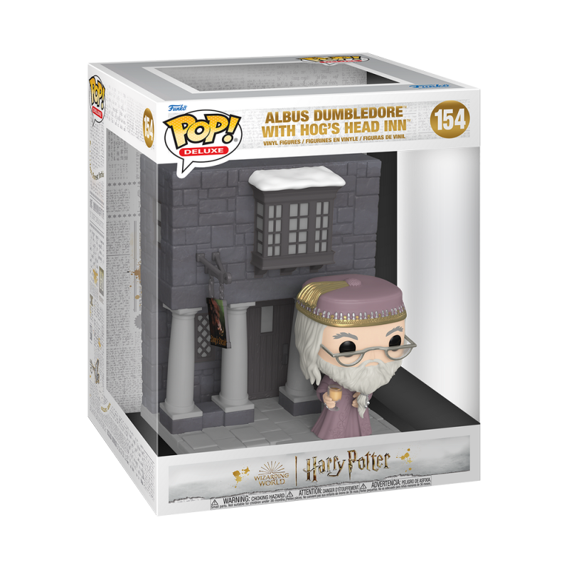Figura FUNKO POP DELUXE: HARRY POTTER HOGSMEADE - HOGS HEAD W/DUMBLEDORE