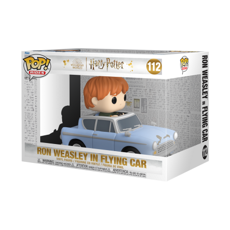 Figura FUNKO POP RIDE SUP DLX: HARRY POTTER COS 20TH- RON WEASLY IN FLYING CAR
