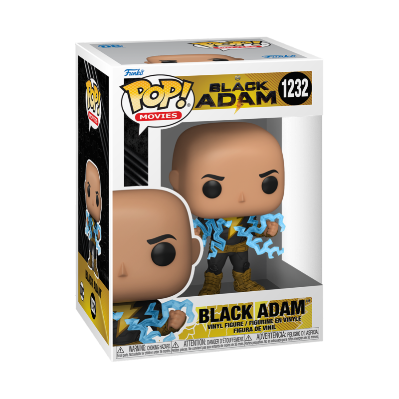 Figura FUNKO POP MOVIES: BLACK ADAM - BLACK ADAM W/GLOW CHASE