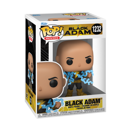 Figura FUNKO POP MOVIES: BLACK ADAM - BLACK ADAM W/GLOW CHASE