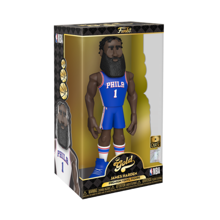 Figura FUNKO GOLD 12" NBA: 76ERS - JAMES HARDEN