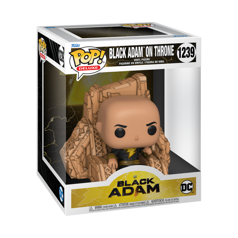 Figura FUNKO POP DELUXE: BLACK ADAM - BLACK ADAM ON THRONE