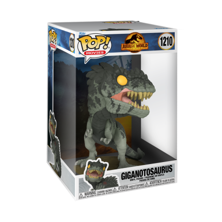 Figura FUNKO POP JUMBO: JURASSIC WORLD 3 - GIGANOTOSAURUS