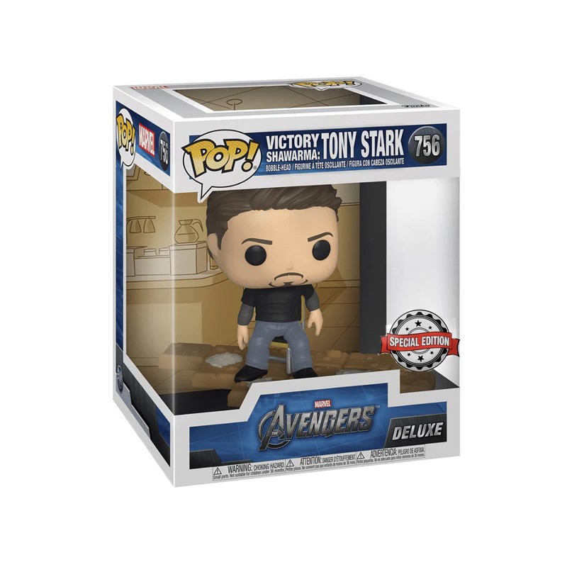 Figura FUNKO POP DELUXE: MARVEL - AVENGERS - TONY STARK (EXC)