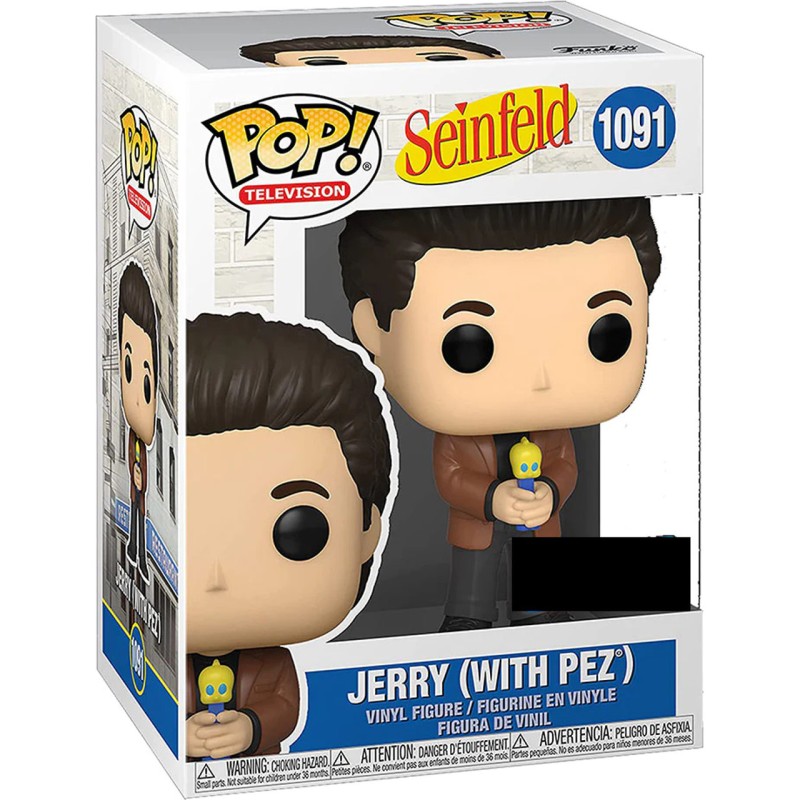 Figura FUNKO POP TV: SEINFELD - JERRY (WITH PEZ)(EXCL.)