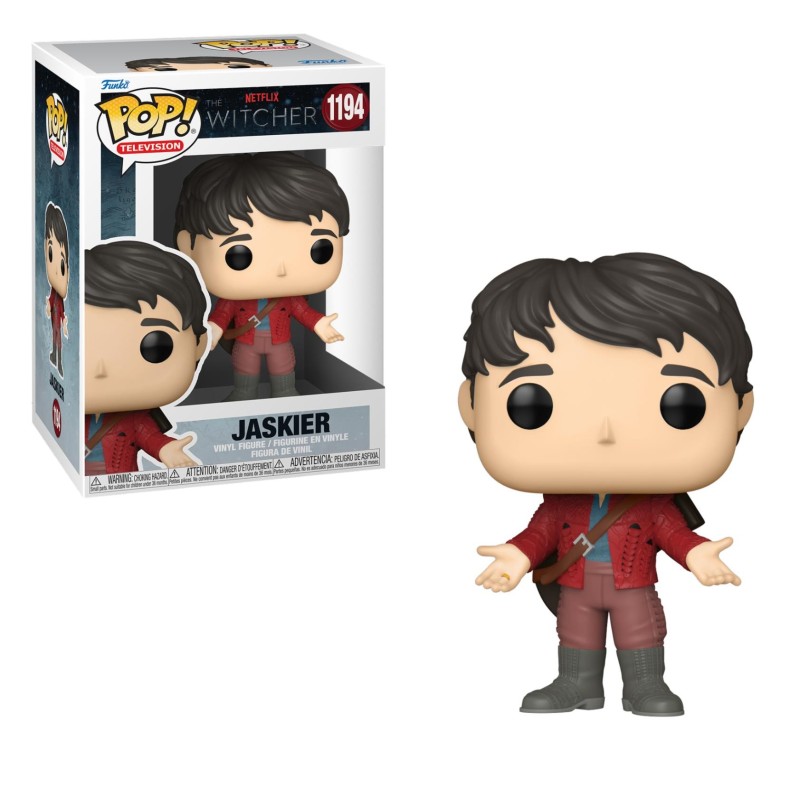 Figura FUNKO POP TV: WITCHER - JASKIER (RED OUTFIT)