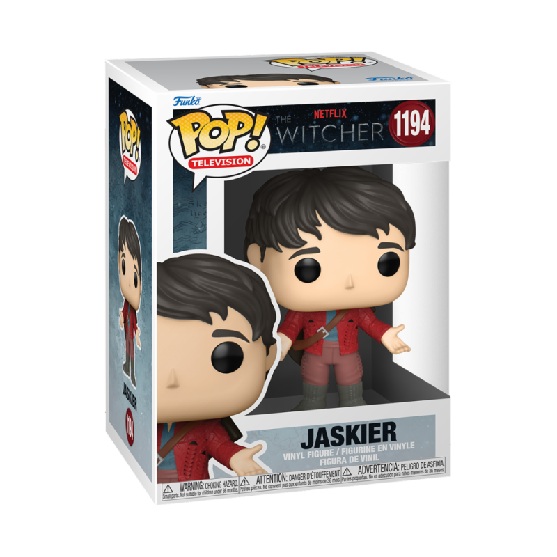Figura FUNKO POP TV: WITCHER - JASKIER (RED OUTFIT)