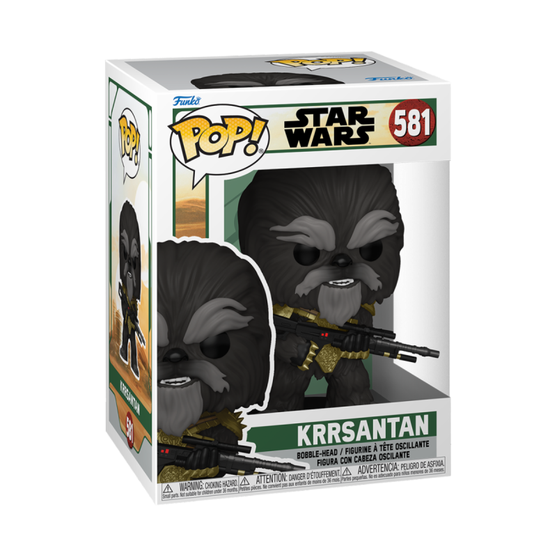 Figura FUNKO POP: STAR WARS - BOOK OF BOBA FETT - KRRSANTAN W/BG