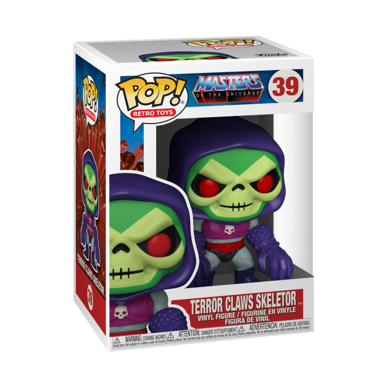 Figura FUNKO POP VINYL: MOTU - SKELETOR W/ TERROR CLAWS