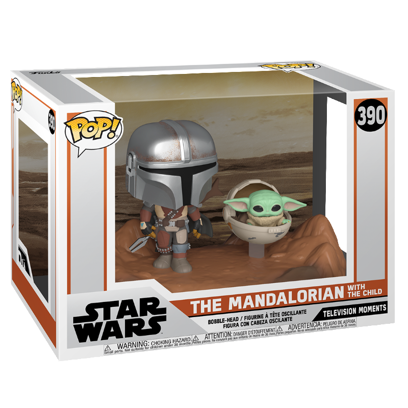 Figura FUNKO POP MOMENT: MANDALORIAN - MANDALORIAN & THE CHILD