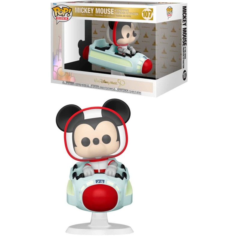 Figura FUNKO POP RIDES SUPER DELUXE: DISNEY - SPACE MOUNTAIN W/ MICKEY MOUSE