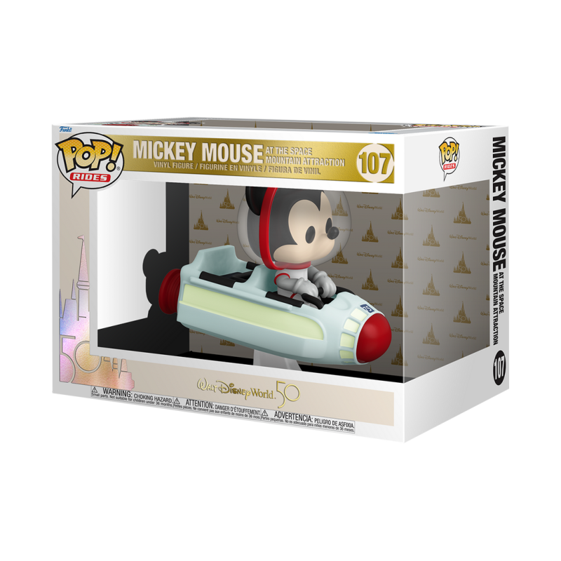 Figura FUNKO POP RIDES SUPER DELUXE: DISNEY - SPACE MOUNTAIN W/ MICKEY MOUSE