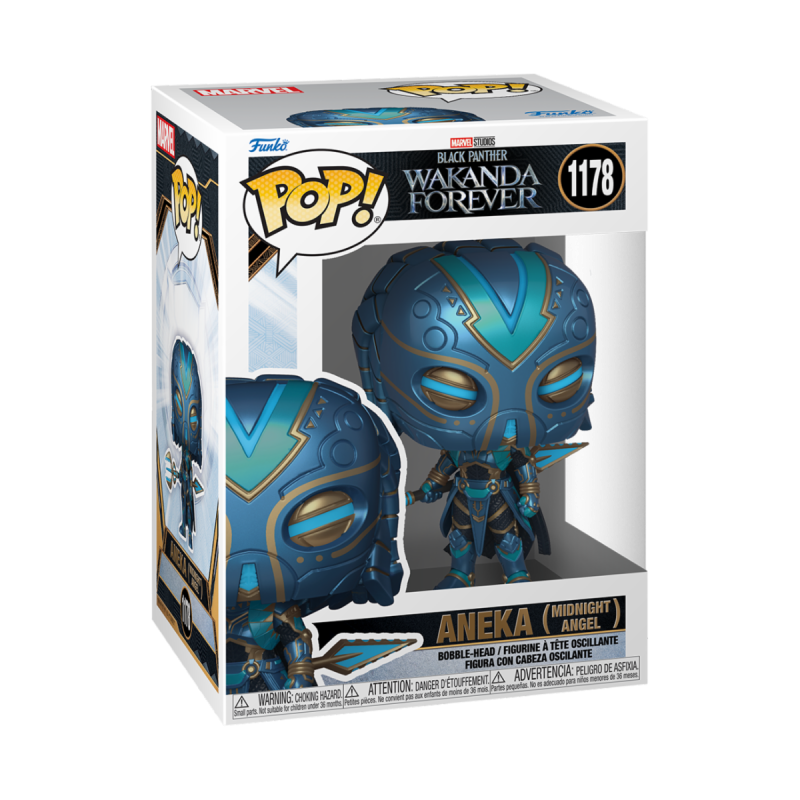 Figura FUNKO POP: MARVEL - BLACK PANTER - ANEKA (MIDNIGHT ANGEL)