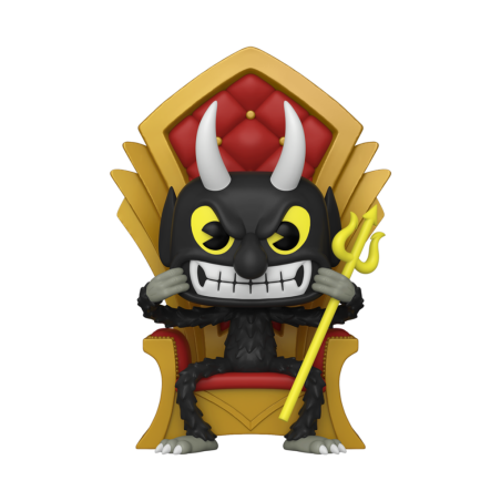 Figura FUNKO POP DELUXE: CUPHEAD S3 - DEVIL IN CHAIR