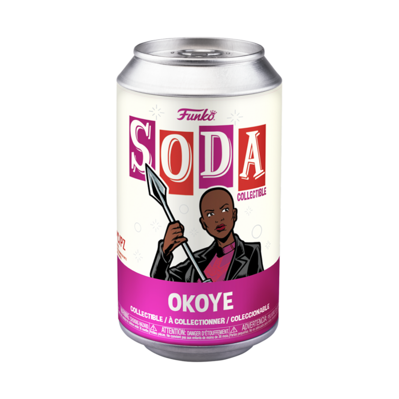 Figura FUNKO SODA: BLACK PANTER - OKOYE W/CH(M)