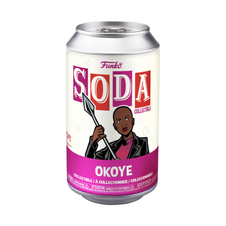 Figura FUNKO SODA: BLACK PANTER - OKOYE W/CH(M)