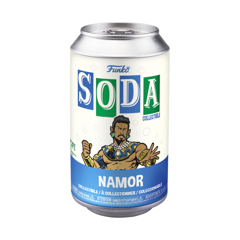 Figura FUNKO SODA: BLACK PANTER - NAMOR W/CH(M)