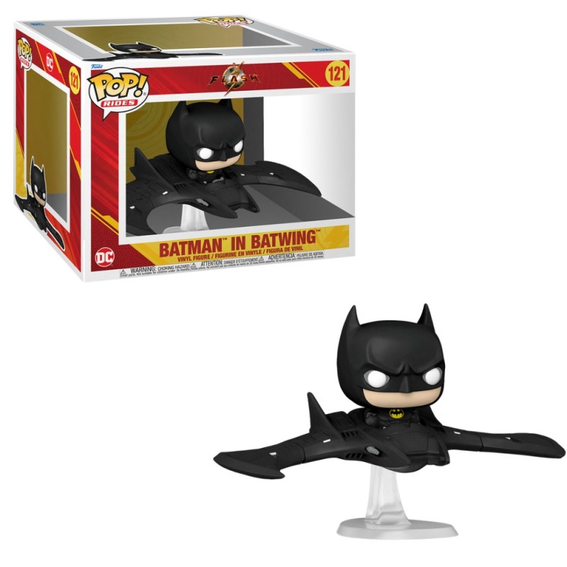 Figura FUNKO POP RIDES: THE FLASH - BATMAN IN BATWING