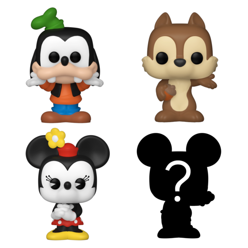 Figura FUNKO BITTY POP: DISNEY - GOOFY 4PK