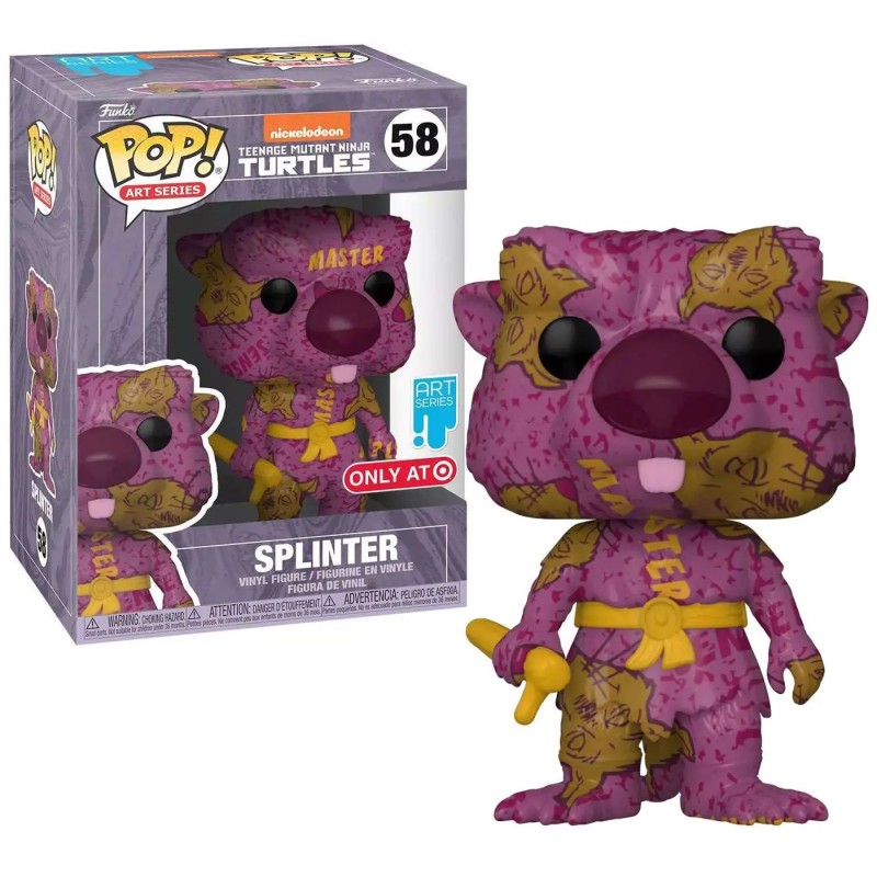 Figura FUNKO POP ARTIST SERIES: TEENAGE MUTANT NINJA TURTLES - SPLINTER (EXC)