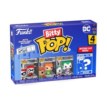 Figura FUNKO BITTY POP: DC - HARLEY QUINN 4PK