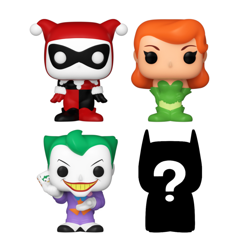 Figura FUNKO BITTY POP: DC - HARLEY QUINN 4PK