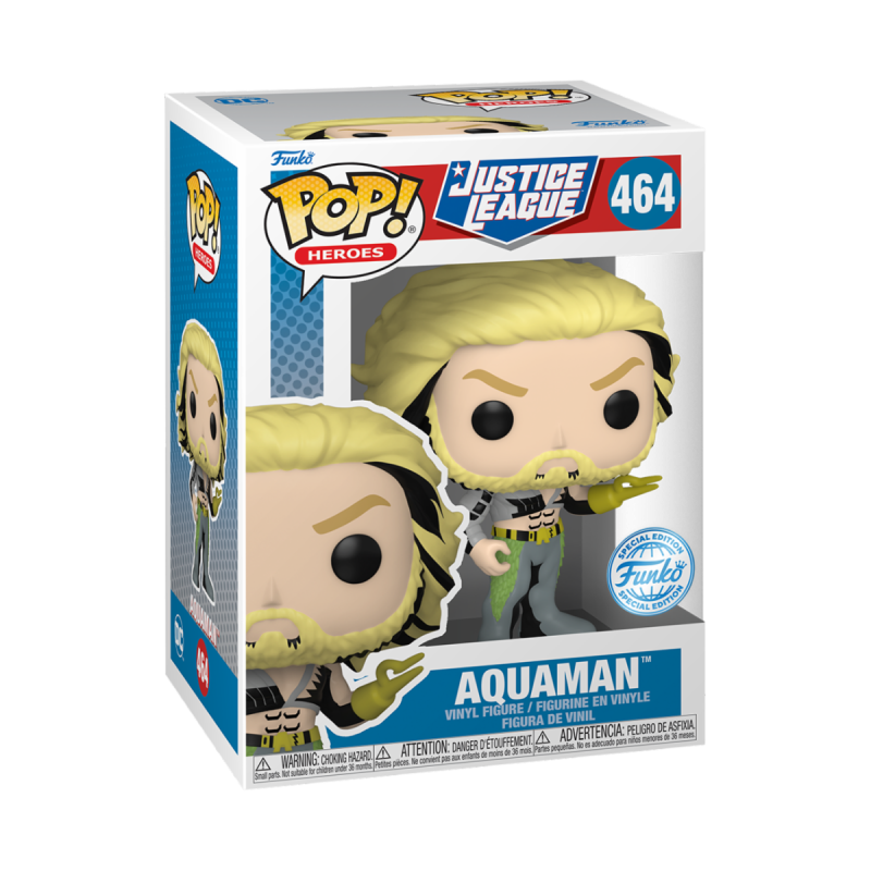 Figura FUNKO POP HEROES: JUSTICE LEAGUE - AQUAMAN (SP)