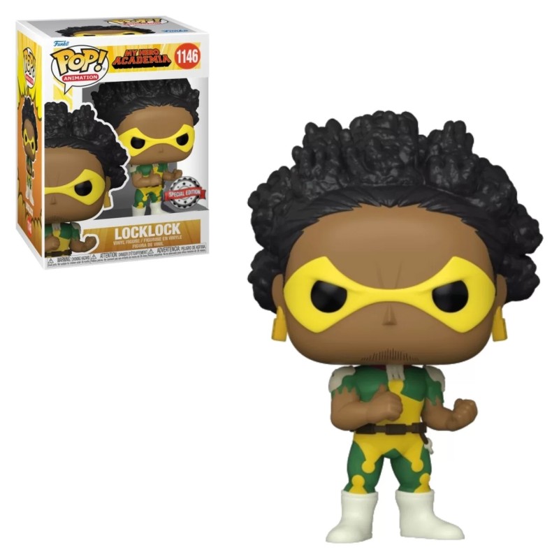 Figura FUNKO POP ANIMATION: MY HERO ACADEMIA - LOCKLOCK (SP)