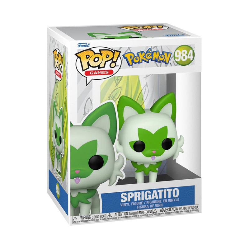 Figura FUNKO POP GAMES: POKEMON - SPRIGATITO(EMEA)
