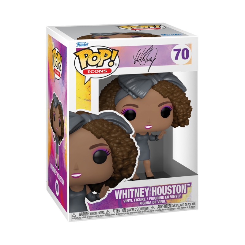 Figura FUNKO POP ICONS: WHITNEY HOUSTON (HOW WILL I KNOW)