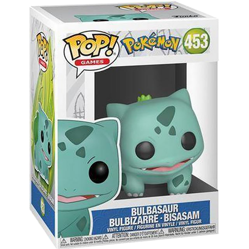 Figura FUNKO POP GAMES: POKEMON - BULBASAUR