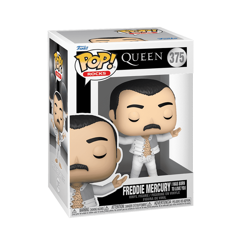 Figura FUNKO POP ROCKS: QUEEN - F. MERCURY (I WAS BORN TO LOVE YOU)