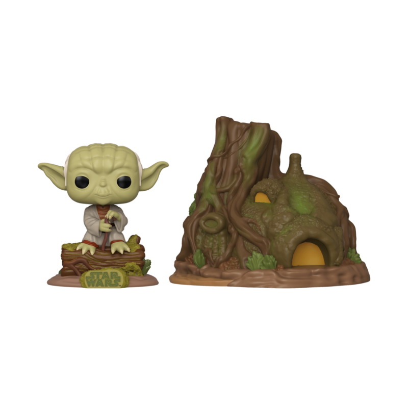 Figura FUNKO POP TOWN: STAR WARS - YODAS HUT