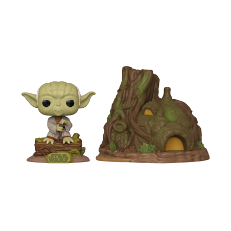 Figura FUNKO POP TOWN: STAR WARS - YODAS HUT