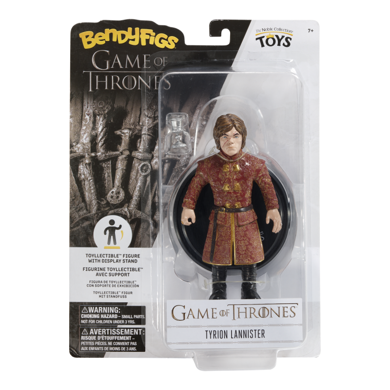 Figura NOBLE COLLECTION - GAME OF THRONES - TYRION LANNISTER BENDYFIG