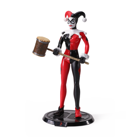 Figura NOBLE COLLECTION DC - SS - HARLEY QUINN JESTER BENDYFIG
