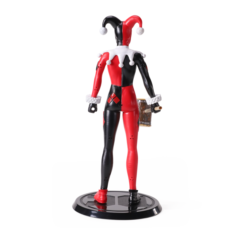 Figura NOBLE COLLECTION DC - SS - HARLEY QUINN JESTER BENDYFIG