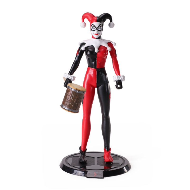 Figura NOBLE COLLECTION DC - SS - HARLEY QUINN JESTER BENDYFIG
