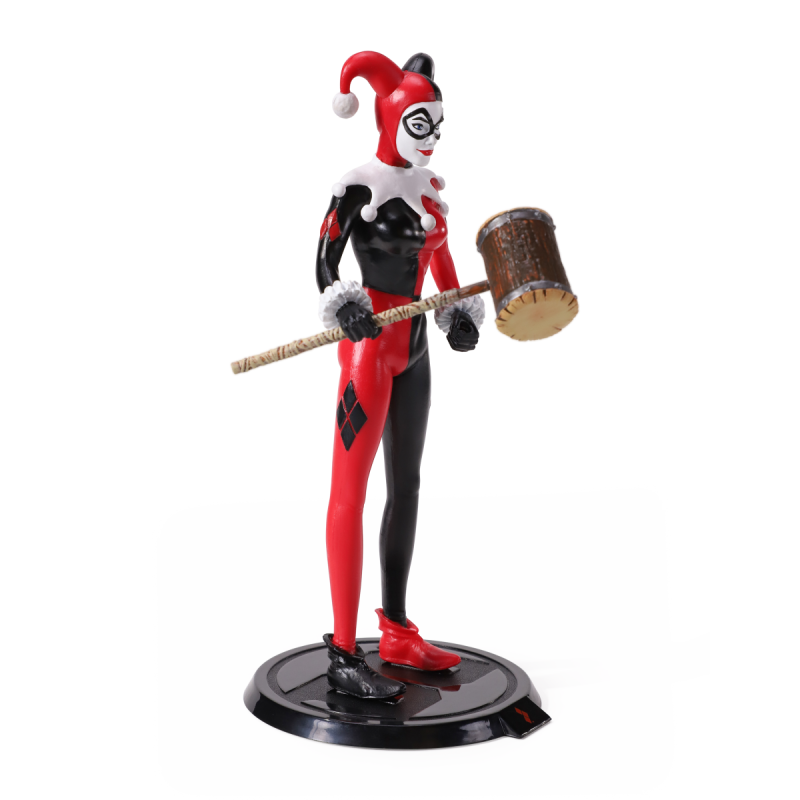 Figura NOBLE COLLECTION DC - SS - HARLEY QUINN JESTER BENDYFIG