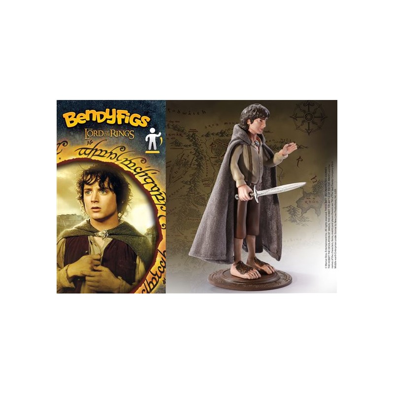 Figura NOBLE COLLECTION - LORD OF THE RINGS - BENDYFIGS - FRODO BAGGINS