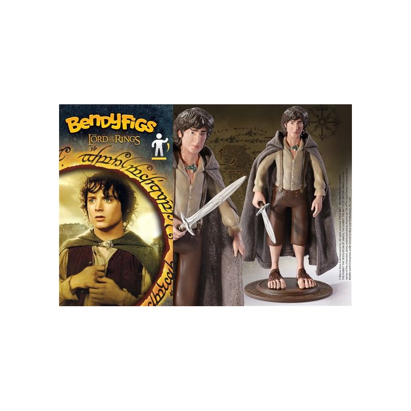 Figura NOBLE COLLECTION - LORD OF THE RINGS - BENDYFIGS - FRODO BAGGINS
