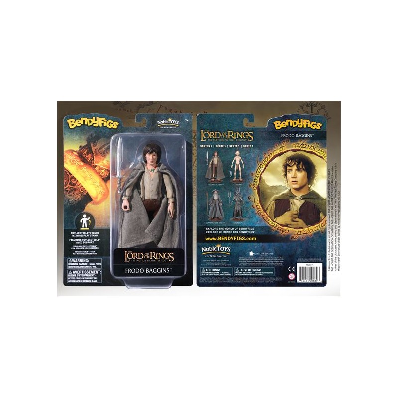 Figura NOBLE COLLECTION - LORD OF THE RINGS - BENDYFIGS - FRODO BAGGINS